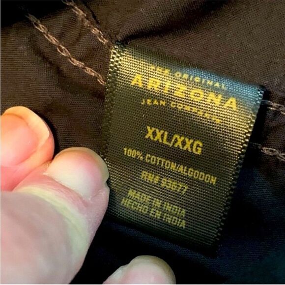 ARIZONA Shirt Men’s XXL Black Western Pearl Snap Pockets 100% Cotton Cowboy. - Picture 8 of 11